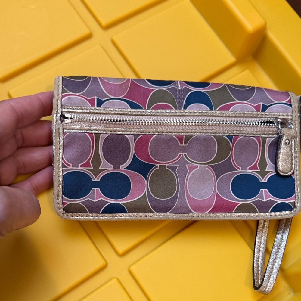 Coach Colorful Signature Tote Bag - Picture 16 of 16